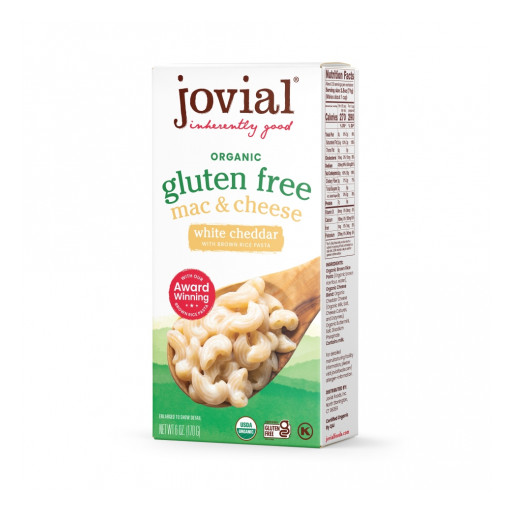 #1 Gluten Free Pasta Brand Jovial Launches a Mac & Cheese Line