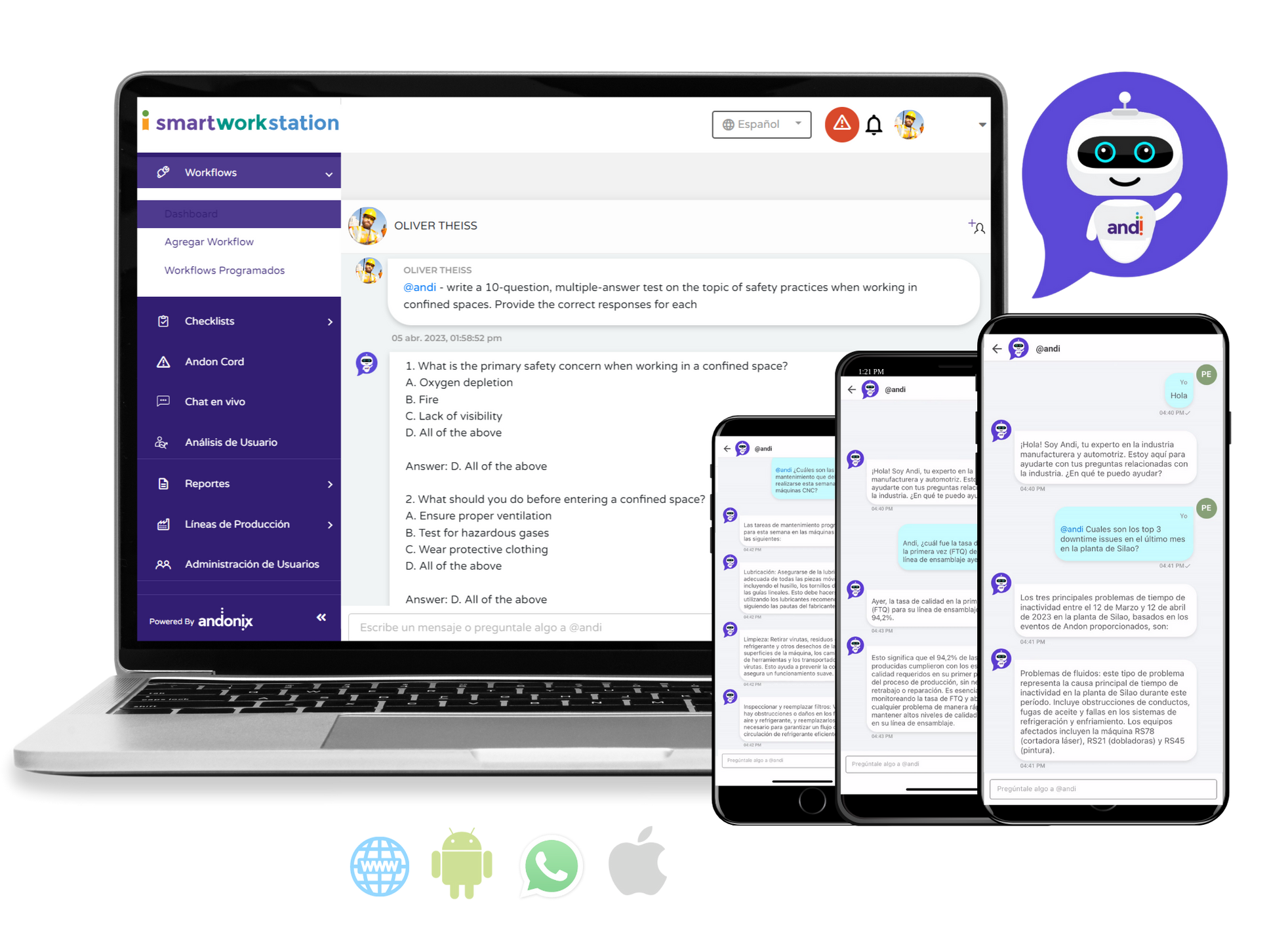 Andi Features An AI Powered Conversational Interface