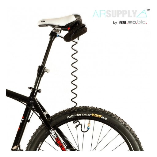 WOODSTOCK 1969 CREATOR MICHAEL LANG TEAMS UP WITH BRILLIANT INVENTOR TO INTRODUCE AIRSUPPLY™, THE WORLD'S FIRST AIR PUMP INTEGRATED DIRECTLY INTO YOUR BICYCLE -- NOW ON KICKSTARTER