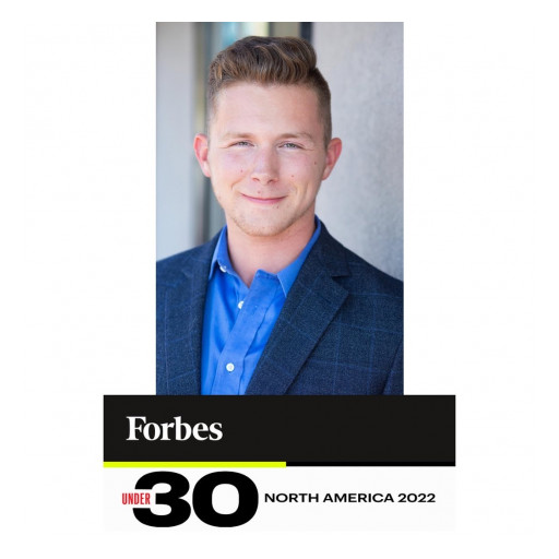 Matt Tifft Joins Prestigious Forbes 30 Under 30 Class of 2022