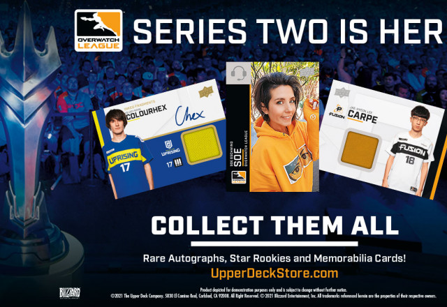 Upper Deck Overwatch League Series 2 Trading Cards