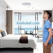 realKNX O-two Autonomous Voice Control for Hotels
