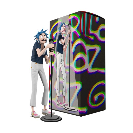 Gorillaz and Superplastic Partner to Release Limited Edition Vinyl Toy of 2D
