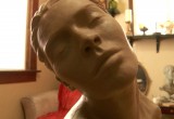The bust of a woman, created by Scientologist Madison Hunter
