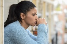 Sad Student Loan Borrower Who Feels Behind in Life
