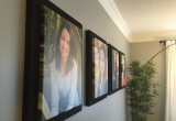 3-D effect of canvas art in Frames4Canvas