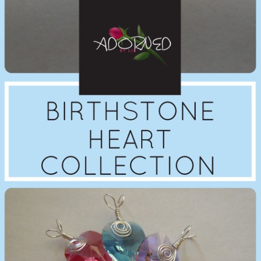 Adorned by Liz Launches Line of Birthstone Heart Jewelry Just in Time for Valentine's Day