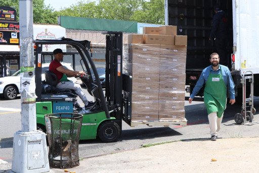 ADP Logistics Delivers 50,000 Pounds of Food on Memorial Day to Masbia Soup Kitchen