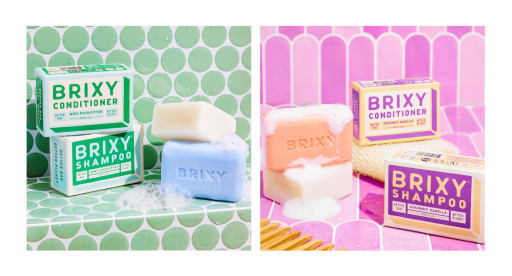 Say Goodbye to Plastic Bottles and Hello to Nourished Hair: BRIXY's Shampoo & Conditioner Bars Are Now Available at Whole Foods Market