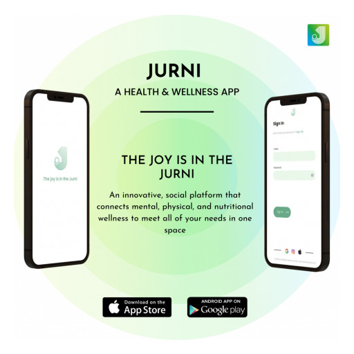 Jurni - the First App That Offers a Sense of Community Between Mental, Physical, and Nutritional Wellness Coaching Sessions
