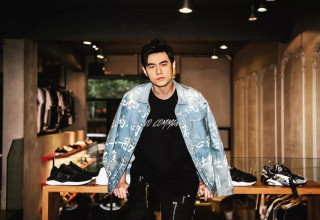 Jay Chou donning his PHANTACi Fashion Brand