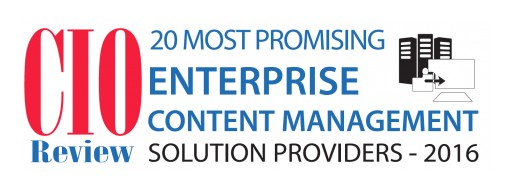 Zorang Named to CIOReview's 20 Most Promising Enterprise Content Management Solution Providers 2016