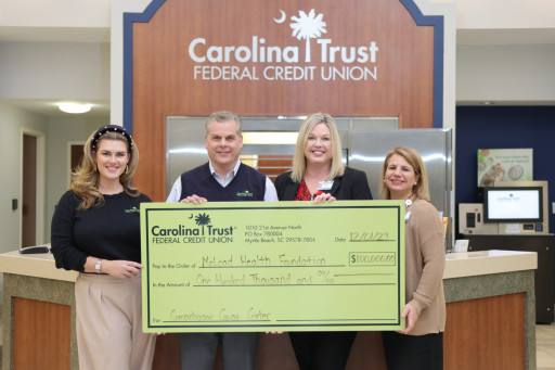 Carolina Trust Federal Credit Union Proudly Announces Its Support of the McLeod Health Foundation