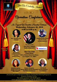 Operation Confidence Announces 'Meet & Greet' Sponsored by Union Bank 