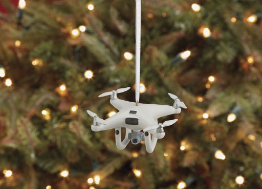 Skyfire Consulting Offers Drone Christmas Tree Ornament