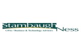 Stambaugh Ness 