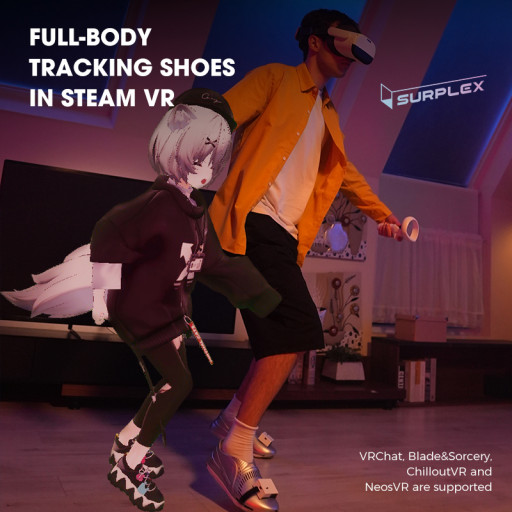 Surplex Announces Launch of Full-Body VR Tracking Shoes
