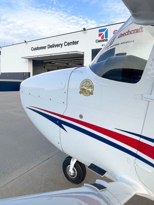 ATP Flight School Adds 500th Aircraft to Fleet With Delivery of New Cessna Skyhawks