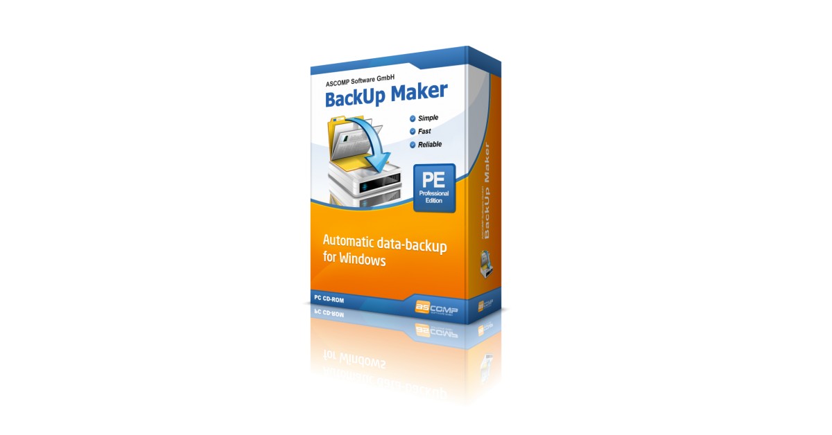 ASCOMP BackUp Maker Professional 8.203 instal the new version for ios