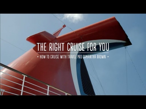 How to Cruise: The Right Cruise for You