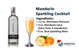Mandarin Sparkling Cocktail