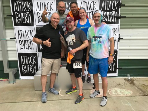 The Kinne Group Sponsors Run to Attack Poverty