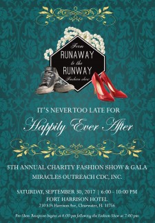 From Runaway to Runway Fashion Show benefited Miracles Outreach.
