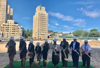 Groundbreaking at Montgomery Family Garden Apartments, Jersey City