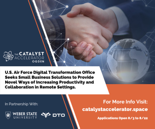 U.S. Air Force Digital Transformation Office Seeks Small Business Solutions to Provide Novel Ways of Increasing Productivity and Collaboration in Remote Settings