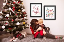 Wall Art from the Christmas Joys Collection