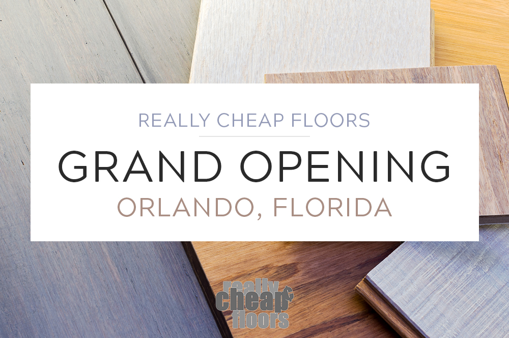 Really Cheap Floors to Host Grand Opening of New Store in Orlando | Newswire