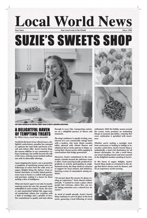 Suzie's Sweet Sensation