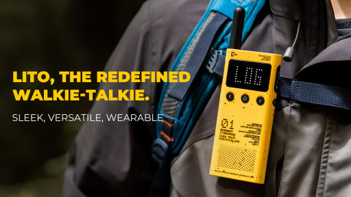 BEEBEST LITO, The Redefined Walkie-Talkie: Sleek, Versatile, Wearable