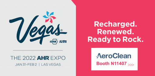 AeroClean to Demonstrate Safe Air Technology at AHR Expo 2022