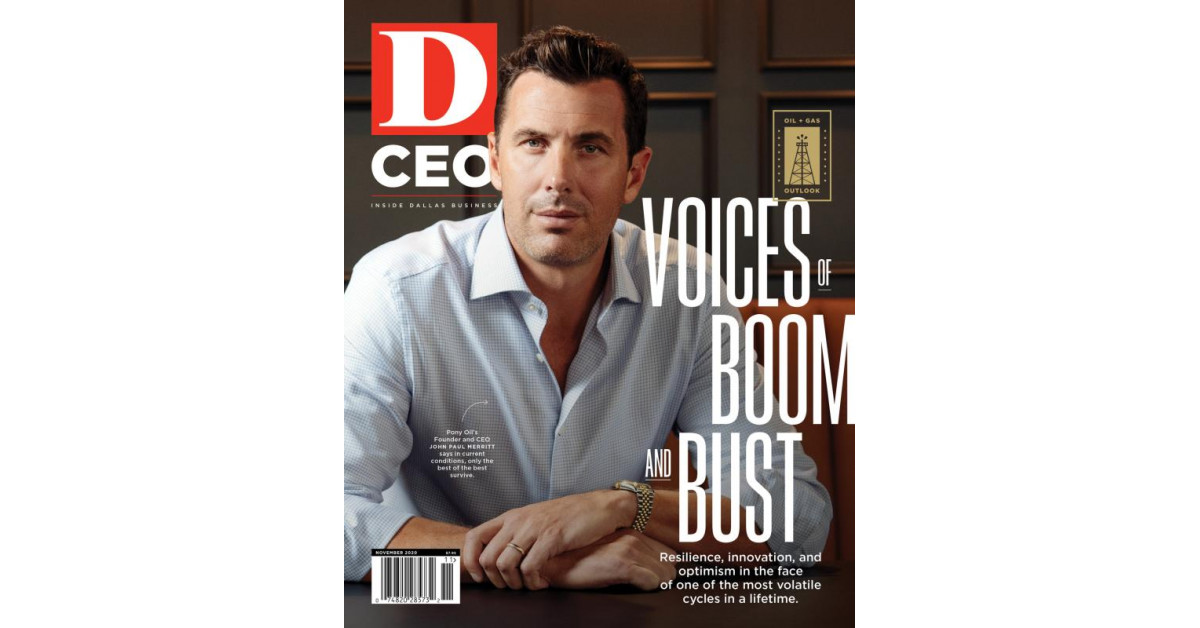 Pony Oil's CEO, John Paul Merritt, Discusses Energy With D CEO Magazine