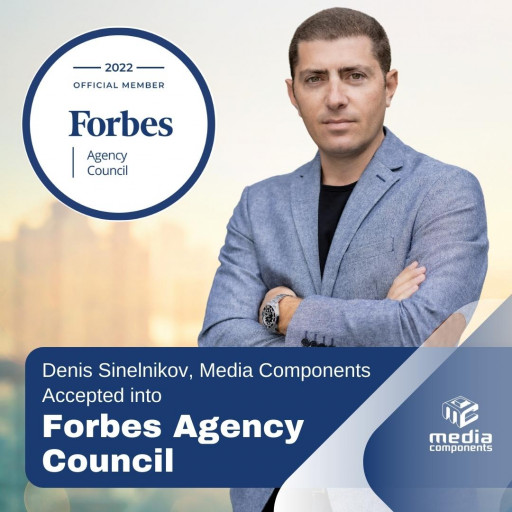 Media Components CEO Denis Sinelnikov Accepted Into Forbes Agency Council
