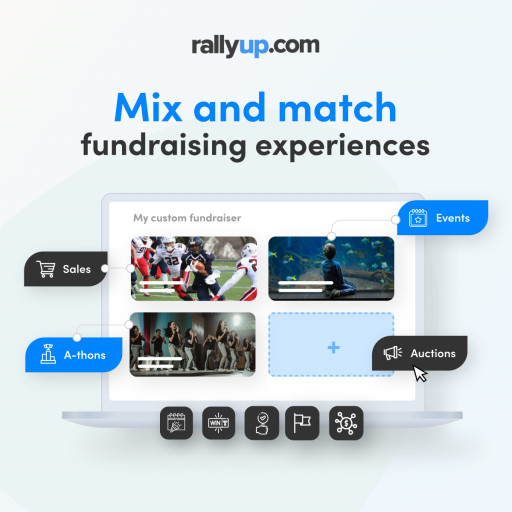 RallyUp Releases Major New Version of Its Virtual Fundraising Platform