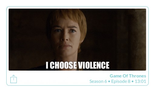 GIF of THRONES - TV Fans Turn Any Moment of "Game of Thrones" Into Memes