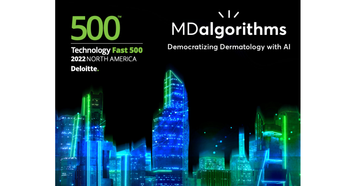 MDalgorithms Recognized by Deloitte Technology Fast 500™ as One of the