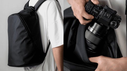 The kyu Team Launched Innovative Camera Bag 'kyu daypack' on Kickstarter