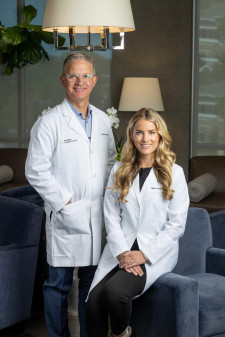 Dr. Hayden Franks and Bailey Pollock, PA