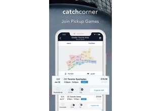 Pickup Games: Join an organized 'drop-in styled' game run by CatchCorner representatives.