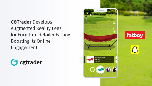 CGTrader Develops Augmented Reality Lens for Furniture Retailer Fatboy, Boosting Its Online Engagement